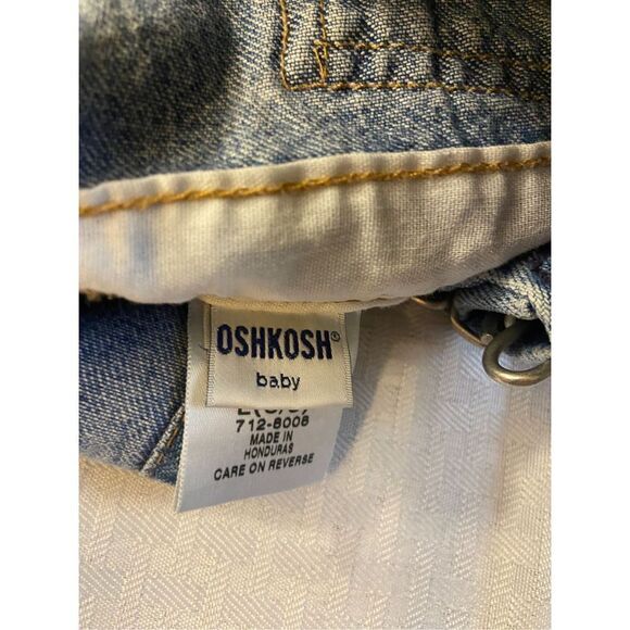 Oshkosh baby 6/9 shorts overalls - Picture 3 of 5